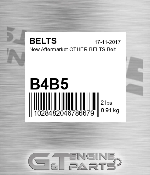 B4B5 New Aftermarket OTHER BELTS Belt