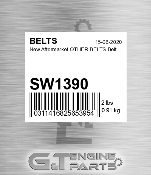 SW1390 New Aftermarket OTHER BELTS Belt