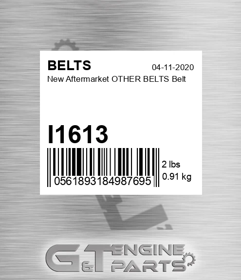 I1613 New Aftermarket OTHER BELTS Belt