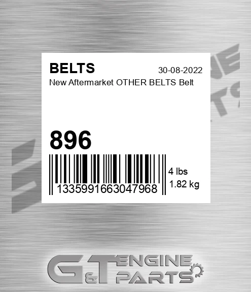 896 New Aftermarket OTHER BELTS Belt