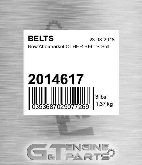 2014617 New Aftermarket OTHER BELTS Belt