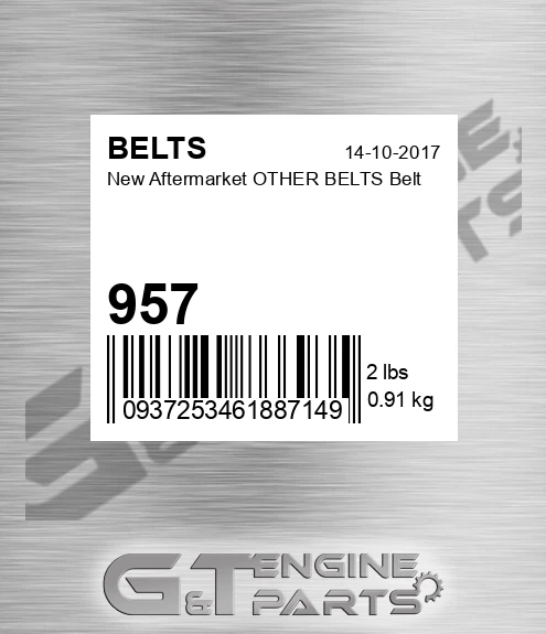 957 New Aftermarket OTHER BELTS Belt