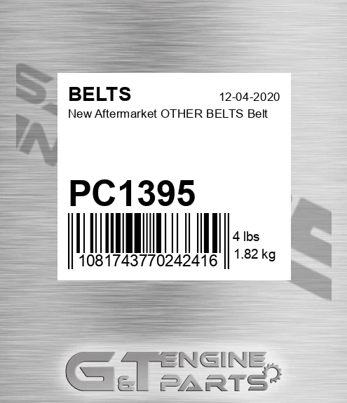 PC1395 New Aftermarket OTHER BELTS Belt