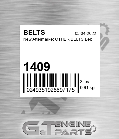 1409 New Aftermarket OTHER BELTS Belt