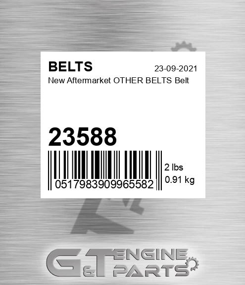23588 New Aftermarket OTHER BELTS Belt
