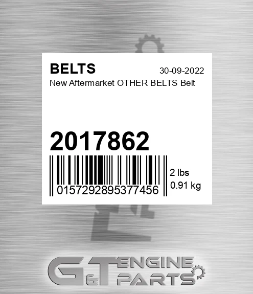 2017862 New Aftermarket OTHER BELTS Belt