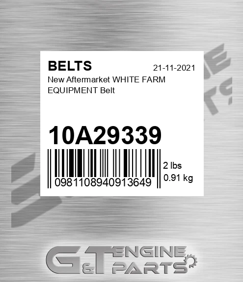 10A29339 New Aftermarket WHITE FARM EQUIPMENT Belt