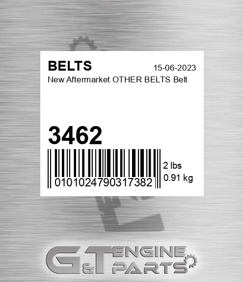 3462 New Aftermarket OTHER BELTS Belt