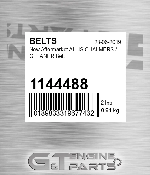 1144488 New Aftermarket ALLIS CHALMERS / GLEANER Belt