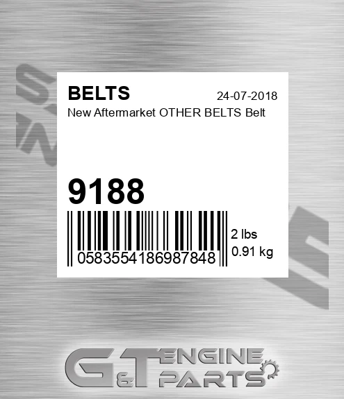 9188 New Aftermarket OTHER BELTS Belt