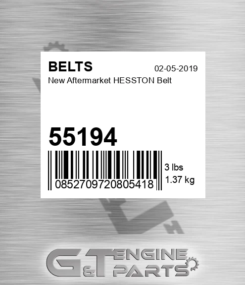 55194 New Aftermarket HESSTON Belt