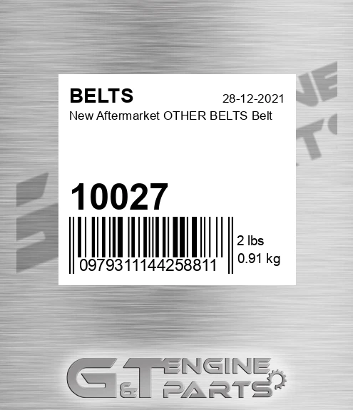 10027 New Aftermarket OTHER BELTS Belt