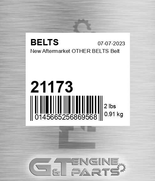 21173 New Aftermarket OTHER BELTS Belt