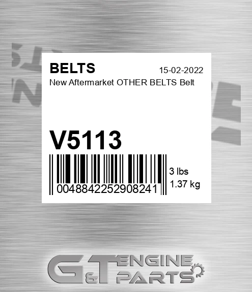V5113 New Aftermarket OTHER BELTS Belt