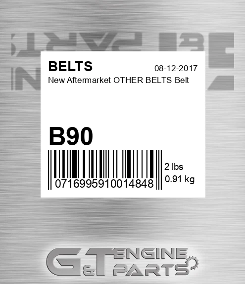 B90 New Aftermarket OTHER BELTS Belt