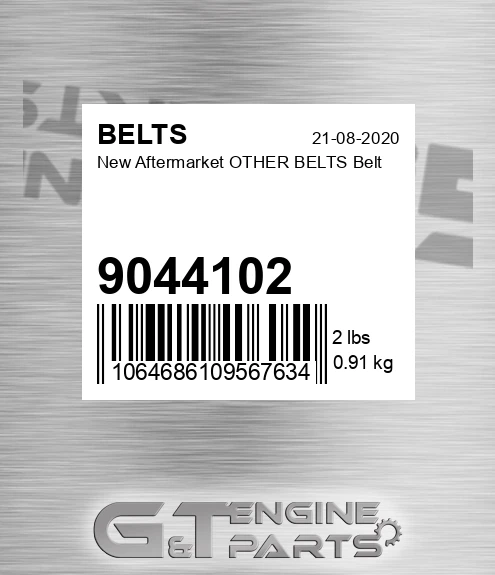 9044102 New Aftermarket OTHER BELTS Belt