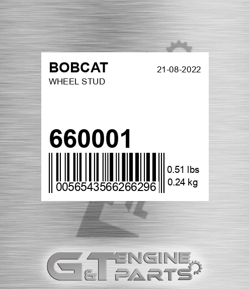 66000-1 Wheel Stud