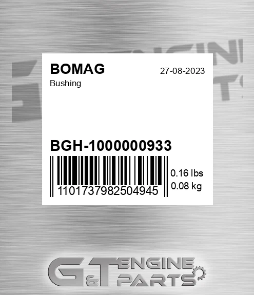 BGH-1000000933 Bushing