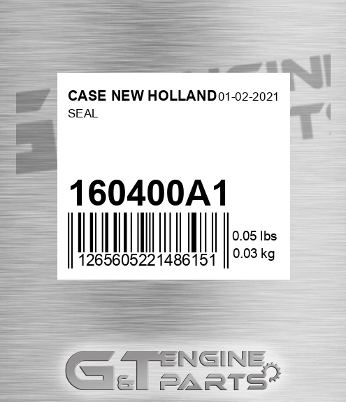 160400A1 Seal for CASE NEW HOLLAND