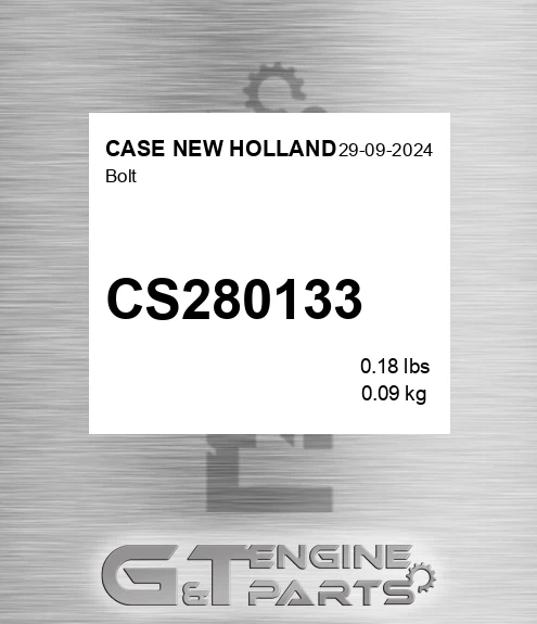 CS280133 Bolt