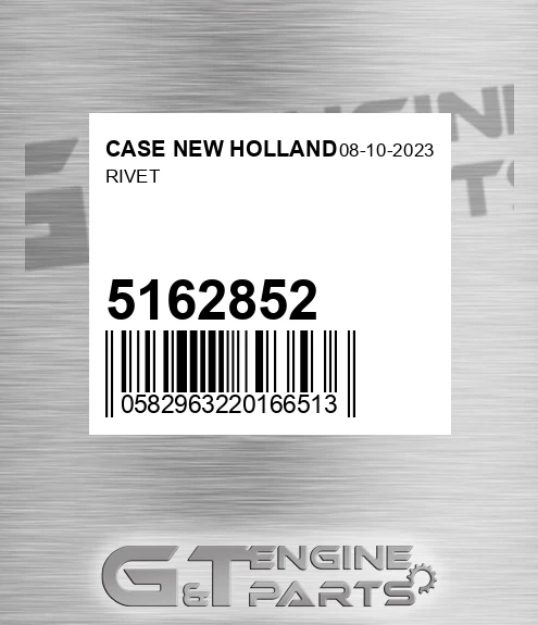 Rivet plastique réf. 5162852 - New Holland