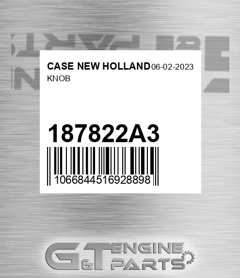 187822A3 Knob for Case New Holland