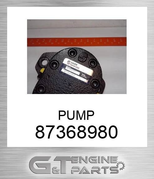 87368980 PUMP made to fit CASE NEW HOLLAND | LTD. WARRANTY