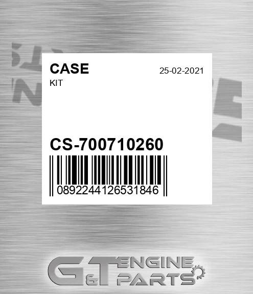 CS-700710260 Kit