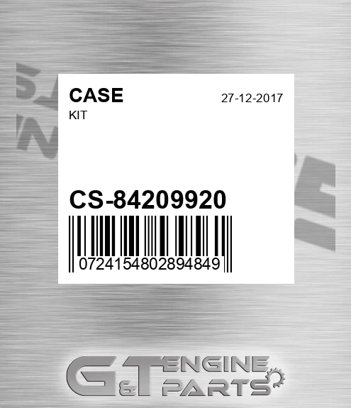 CS-84209920 Kit