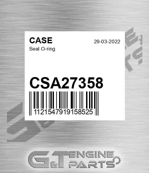CSA27358 Seal O-ring