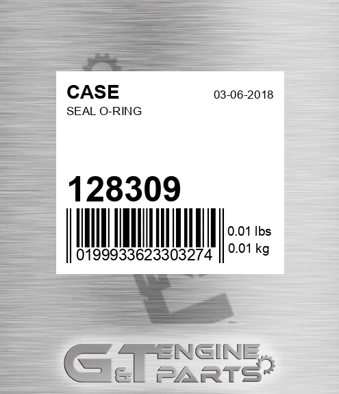 128309 Seal O-ring