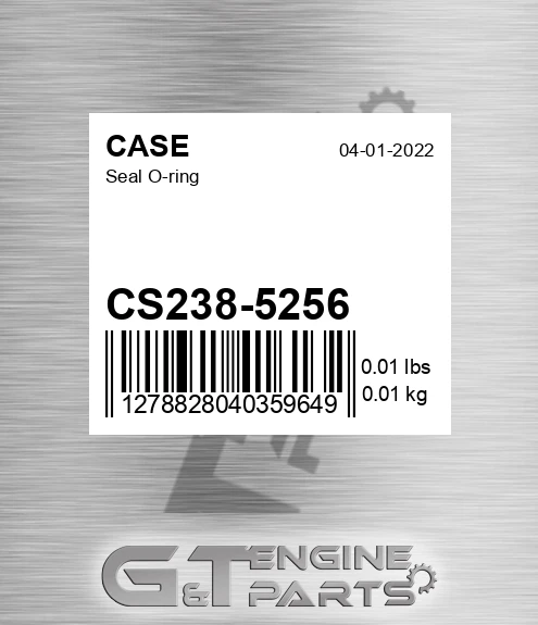 CS238-5256 Seal O-ring