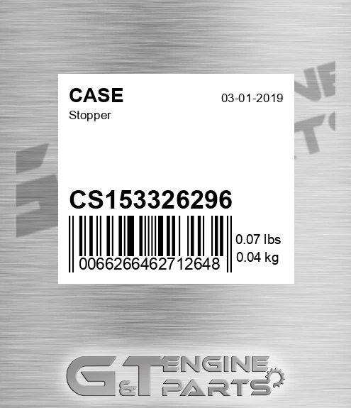 CS153326296 Stopper