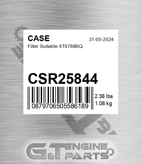 CSR25844 Filter Suitable 4t6788bq