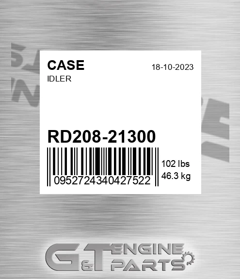 RD208-21300 IDLER