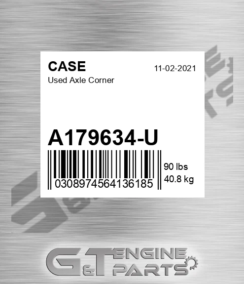 A179634-U Used Axle Corner