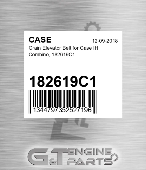 182619C1 Grain Elevator Belt For Ih Combine,