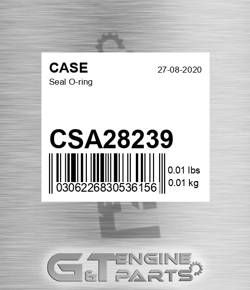 CSA28239 Seal O-ring