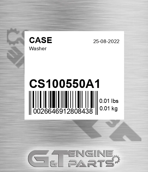 CS100550A1 Washer