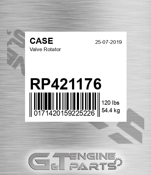 RP421176 Valve Rotator made to fit CASE G164 | 124 ,VA124,VAE | G126 ...