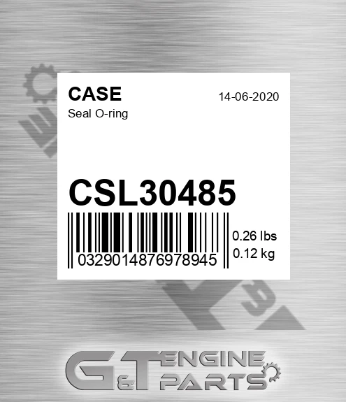 CSL30485 Seal O-ring