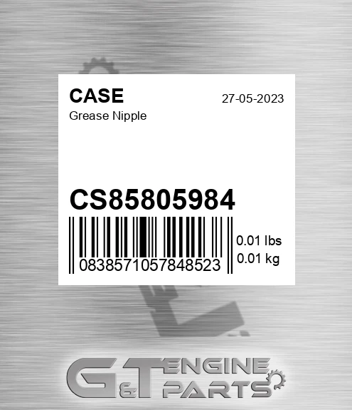 CS85805984 Grease Nipple