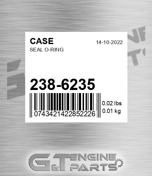238-6235 Seal O-ring