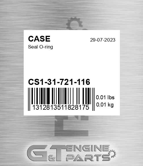 CS1-31-721-116 Seal O-ring