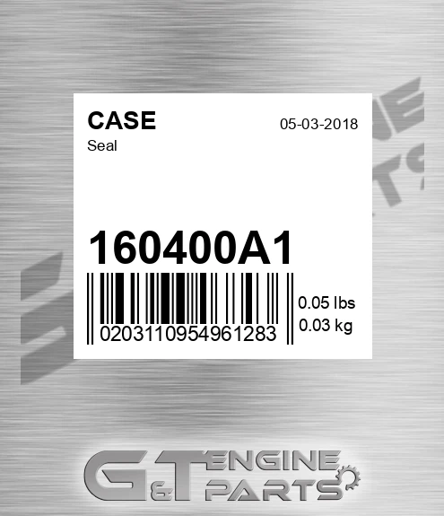 160400A1 Seal for CASE