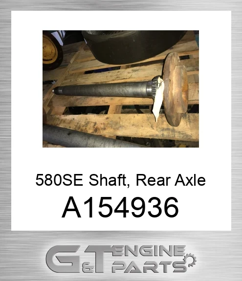 A154936 580SE Shaft, Rear Axle