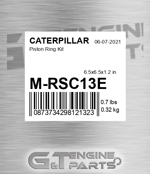 M-RSC13E Piston Ring Kit