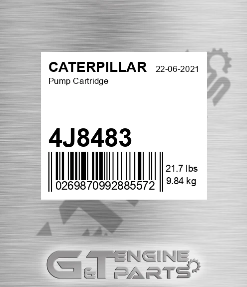 4J8483 Pump Cartridge