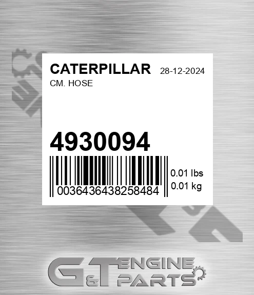 493-0094 Cm. Hose