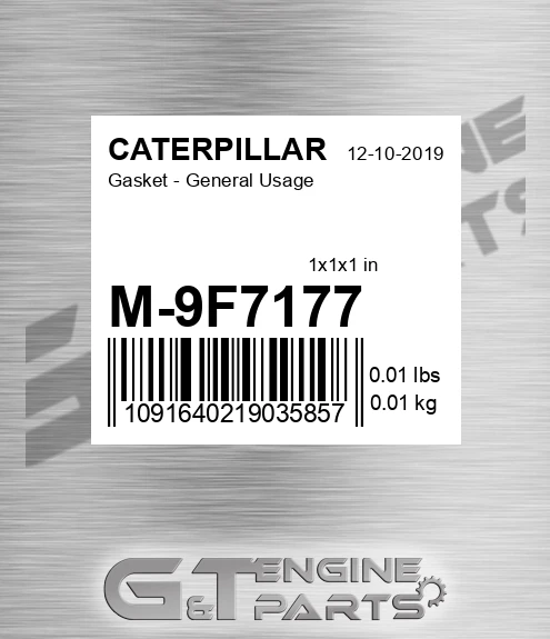 M-9F7177 Gasket - General Usage